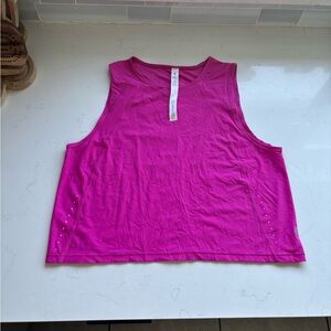 lululemon athletica Fuchsia Muscle Tee